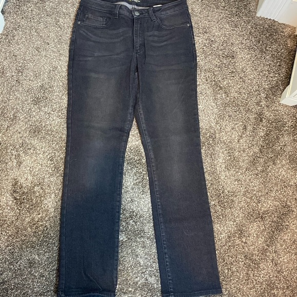 Lee Denim - Lee Black Jeans Mid Rise Straight sz 8 M NWOT